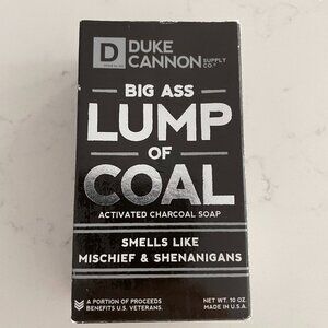 Duke Cannon Supply Co Big Ass Lump of Coal Activated Charcoal Soap Blk OS Unisex